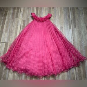 Bonnie Jean Polka Dot Dress, Size 7